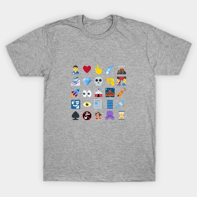 Spy movie emojis T-Shirt by Spy Style